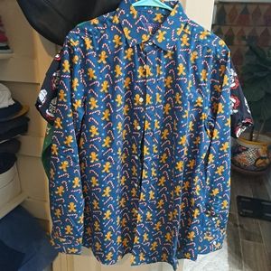 Simon Banks Gingerbread Mens Shirt- Medium